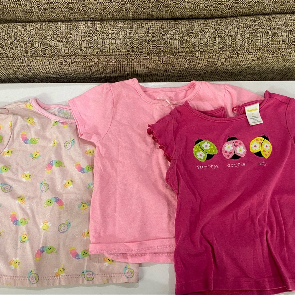 24M Girl’s play Tees (set of 3)